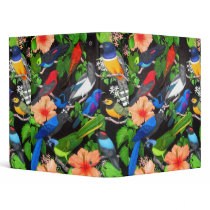 Jungle Birds of Mexico Binder by twopurringcats Jungle Birds of Mexico Binder