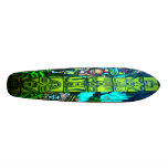 Jungle Boogie - Sk8 Art Mural Deck Custom Skateboard