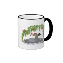 Jungle Book Baloo holding up Mowgli  Disney Coffee Mug