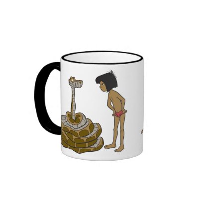 Jungle Book Kaa and Mowgli Disney mugs