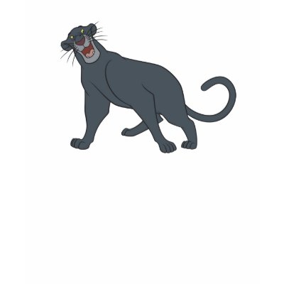 Jungle Book's Bagheera The Panther Disney t-shirts