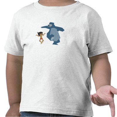 Jungle Book's Mowgli and Baloo Disney t-shirts