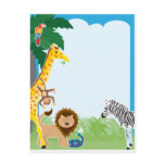 Jungle Border Post Card