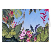 Jungle Botanical Card
