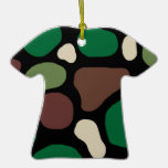 Jungle Camouflage Ornaments