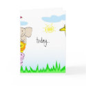 Jungle Cubs - Birthday/Valentine/Hello/Thanks Card by pooja1008 Jungle Cubs - Birthday/Valentine/Hello/Thanks Card