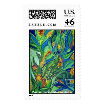 jungle-fine art by krisztina asztalos postage by dakini jungle-fine art by krisztina asztalos postage