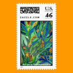 jungle-fine art by krisztina asztalos postage
