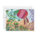 Jungle flower invitations