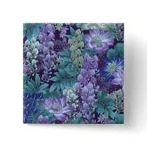 Jungle Flowers Button