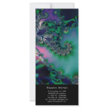 Jungle · Fractal Art · Purple & Teal rack cards