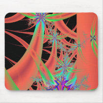 jungle fractal mousepad