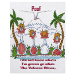 Jungle Friends Volcano Personalized Flyer