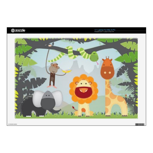 Jungle Fun Decal For Laptop