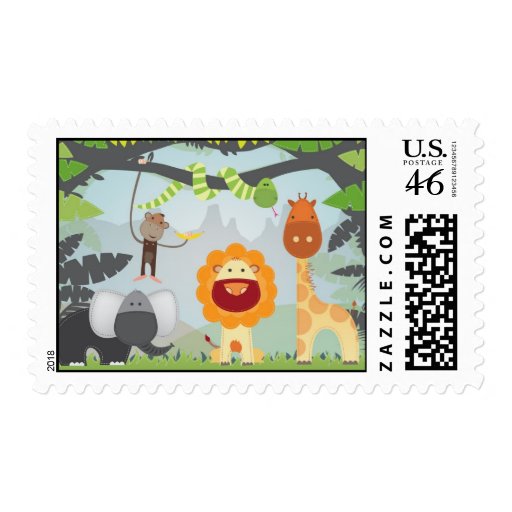 Jungle Fun Stamp