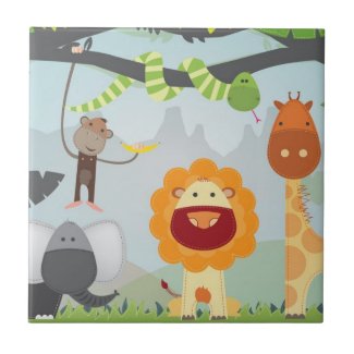 Jungle Fun Tiles