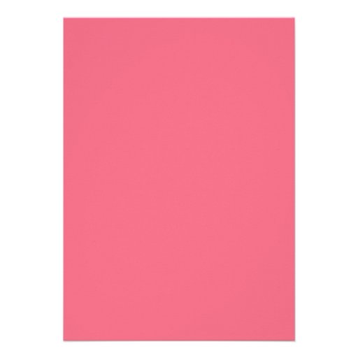 Jungle Giraffe Print (Pink) Birthday Party Invite