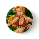 Jungle Girl # 4 Button