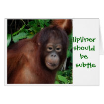 Jungle Girl Beauty Tip #1 cards by Rebecca_Reeder Jungle Girl Beauty Tip #1 cards