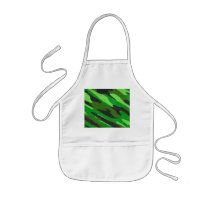 jungle green army camouflage textured apron
