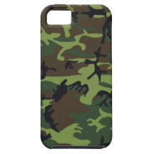 Jungle Green Camo iPhone 5 Cover