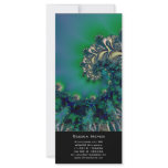 Jungle II · Fractal Art · Blue & Teal rack cards
