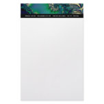 Jungle II · Fractal Art · Blue &amp; Teal Stationery Paper