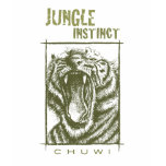Jungle Instinct™_Chuwi_(green tone)_tiger T-shirts