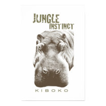 Jungle Instinct™_Kiboko_2 tone brown posters