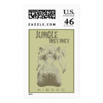 Jungle Instinct_Kiboko_hippo muddy green postage postage