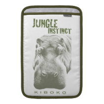 Jungle Instinct_Kiboko_hippo stipple ipad sleeves