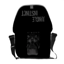 Jungle Instinct_Kiboko_hippo stipple Commuter Bags