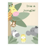 Jungle invitation