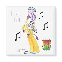 Jungle Jazz Magnet by flowerfunk Jungle Jazz Magnet