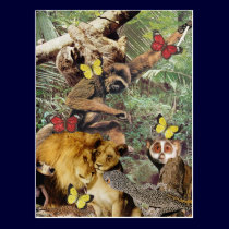 Jungle Jive Postcard postcards