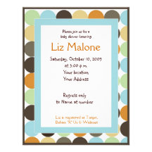 Jungle King Lion Dot Baby shower Invitations