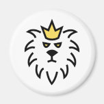 jungle king refrigerator magnet