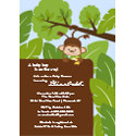 Jungle Jungle Baby Shower Invitation