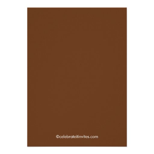 Jungle Monkey Boy Baby Shower Invitation