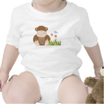 Jungle Monkey Toddler and Baby Romper t-shirts
