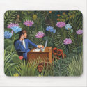 Jungle Office Mousepad by j2morrow Jungle Office Mousepad