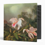 Jungle orchids and hummingbirds, 1872 vinyl binder
