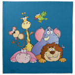 Jungle Pals Cloth Napkins
