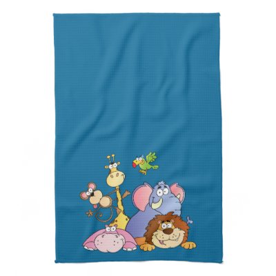 Jungle Pals Towels Mojo_kitchentowel