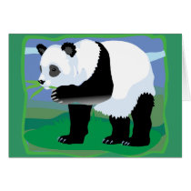 Jungle Panda Bear cards
