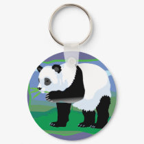 Jungle Panda Bear keychains