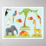 Jungle Play Set posters