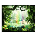 Jungle rainbow posters