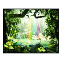 Jungle rainbow posters by RUSHMAN Jungle rainbow posters