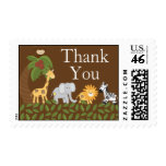 Jungle Safari Animal Neutral Baby Shower Postage Jungle Safari Animal Neutral Baby Shower Postage